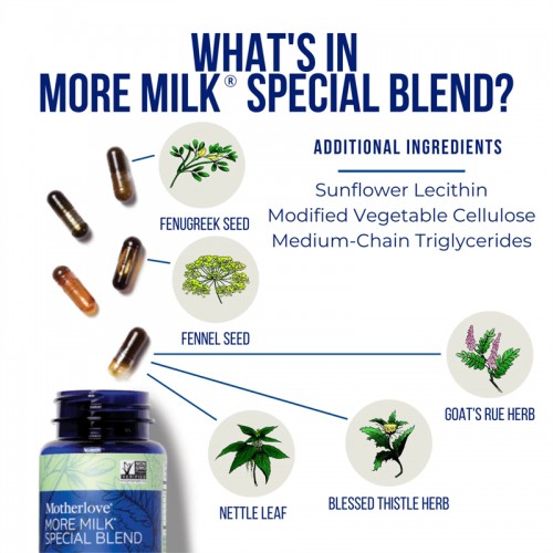 Motherlove More Milk Special Blend (60 Capsules/ 120 Capsules)